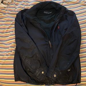 Large Polo Ralph Lauren Winter Coat - Black
